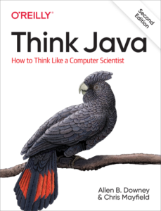 CS149 Think Java book cover